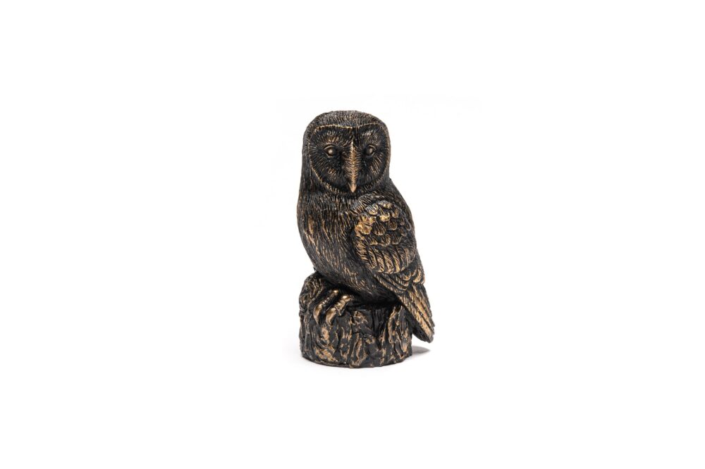 Set of 5 Animals & Insects Cane or Stake Toppers Barn Owl, Harvest Mouse, Dragonfly, Hare, Wren - Image 10