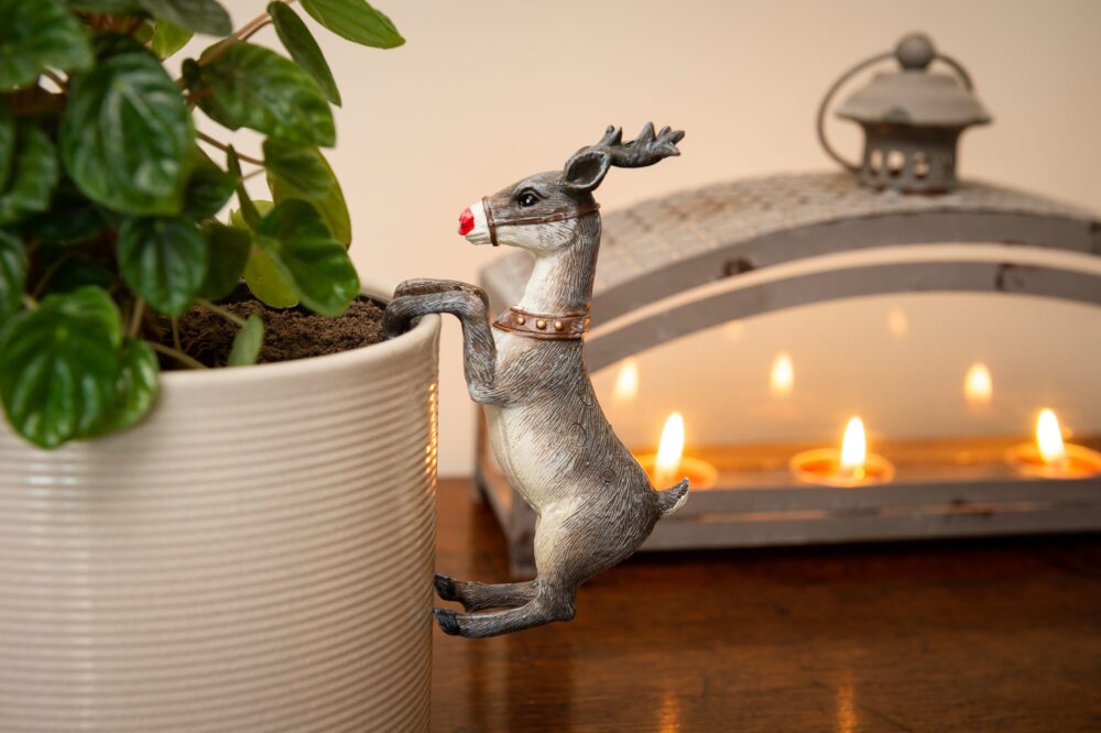 Pot Buddies Christmas Rudolf Reindeer Plant Pot Hanger - Image 2