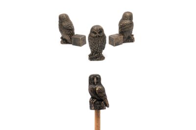 Owl Potty Feet and Cane Companion Bundle Set
