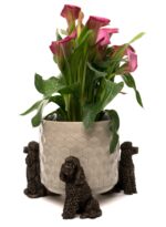 Poodle Plant Pot Feet - Set of 3