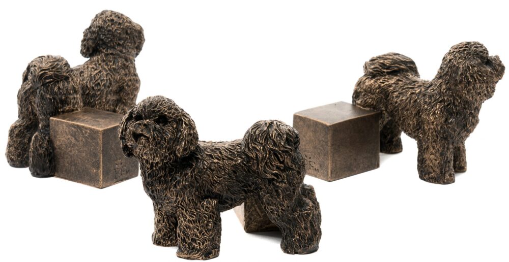 Bichon Frise Plant Pot Feet - Set of 3 - Image 2