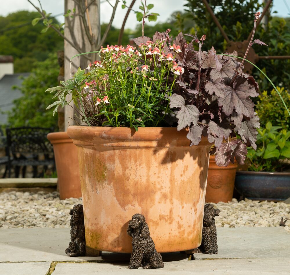 Poodle Plant Pot Feet - Set of 3 - Image 2