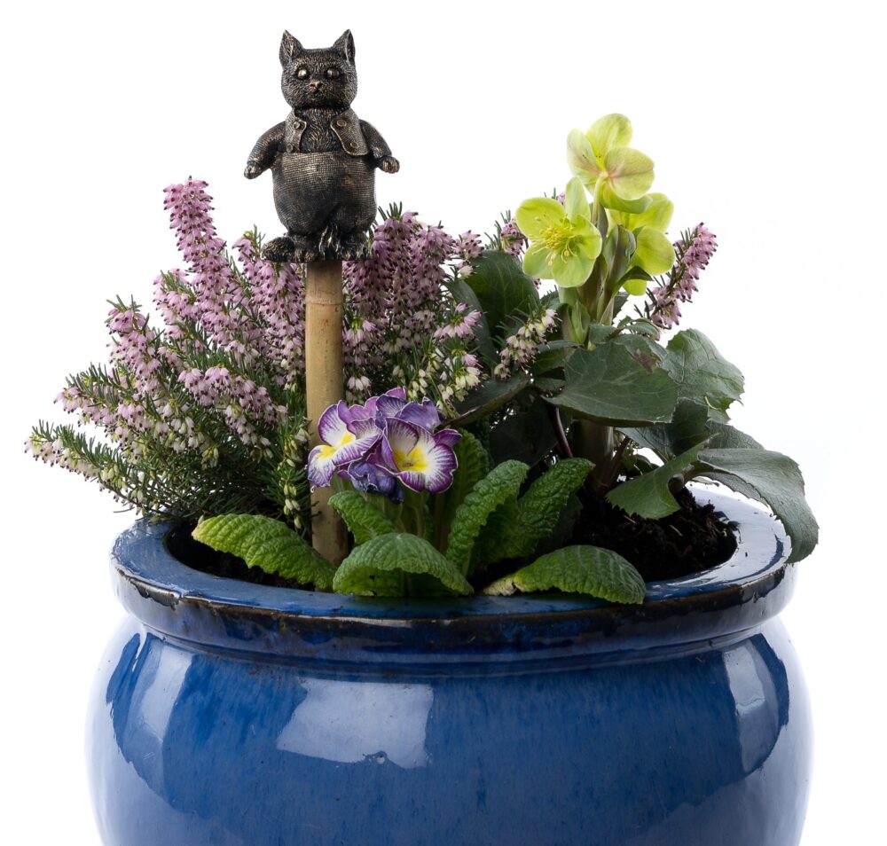 Beatrix Potter Set of 5 Cane or Stake Toppers Peter Rabbit, Tom Kitten, Mrs Tiggy Winkle, Hunca Munca, Jemima Puddle Duck - Image 2