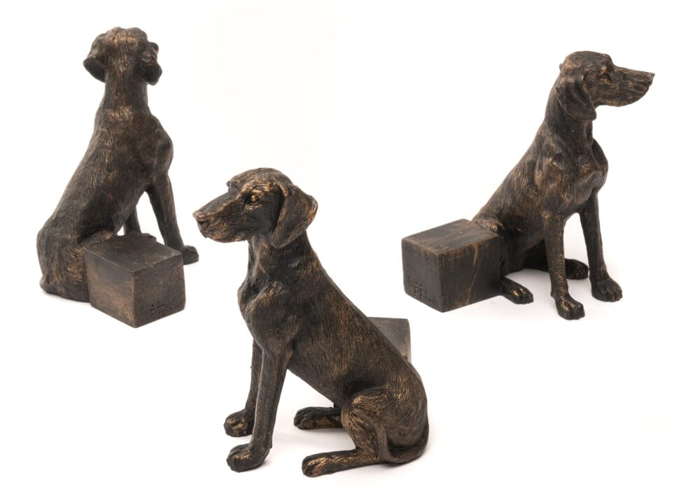 Weimaraner Plant Pot Feet - Set of 3 - Image 4