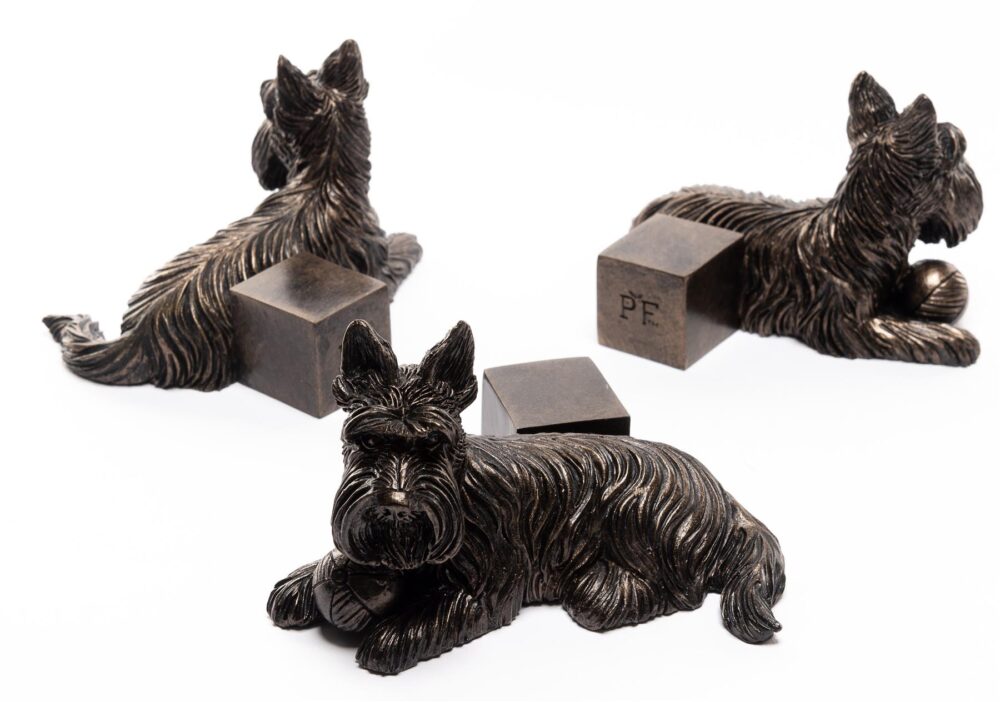 Scottish Terrier Plant Pot Feet - Set of 3 - Image 4
