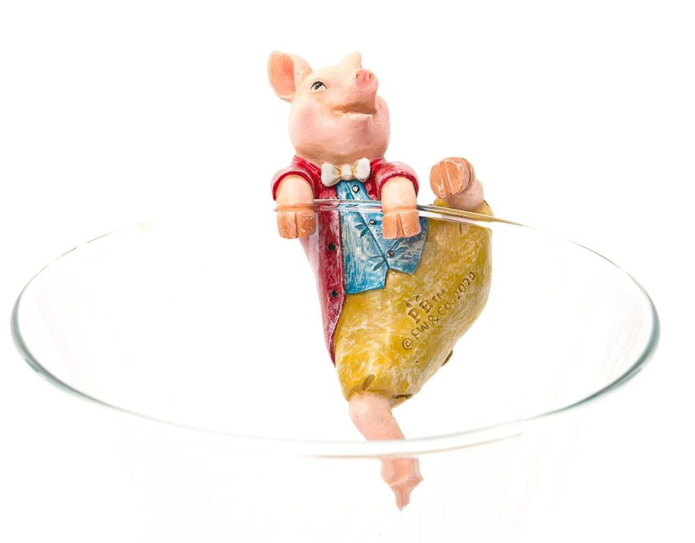 Beatrix Potter Pigling Bland Plant Pot Hanger - Image 8
