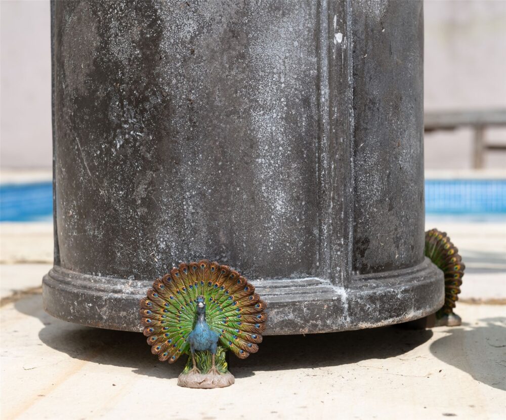 Peacock Plant Pot Feet - Set of 3 - Image 8