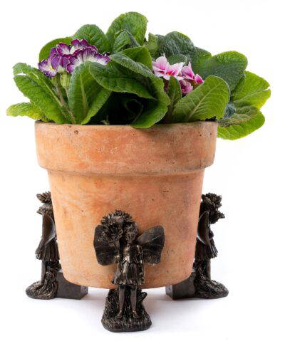 Daisy Flower Fairy Plant Pot Feet - Set of 3