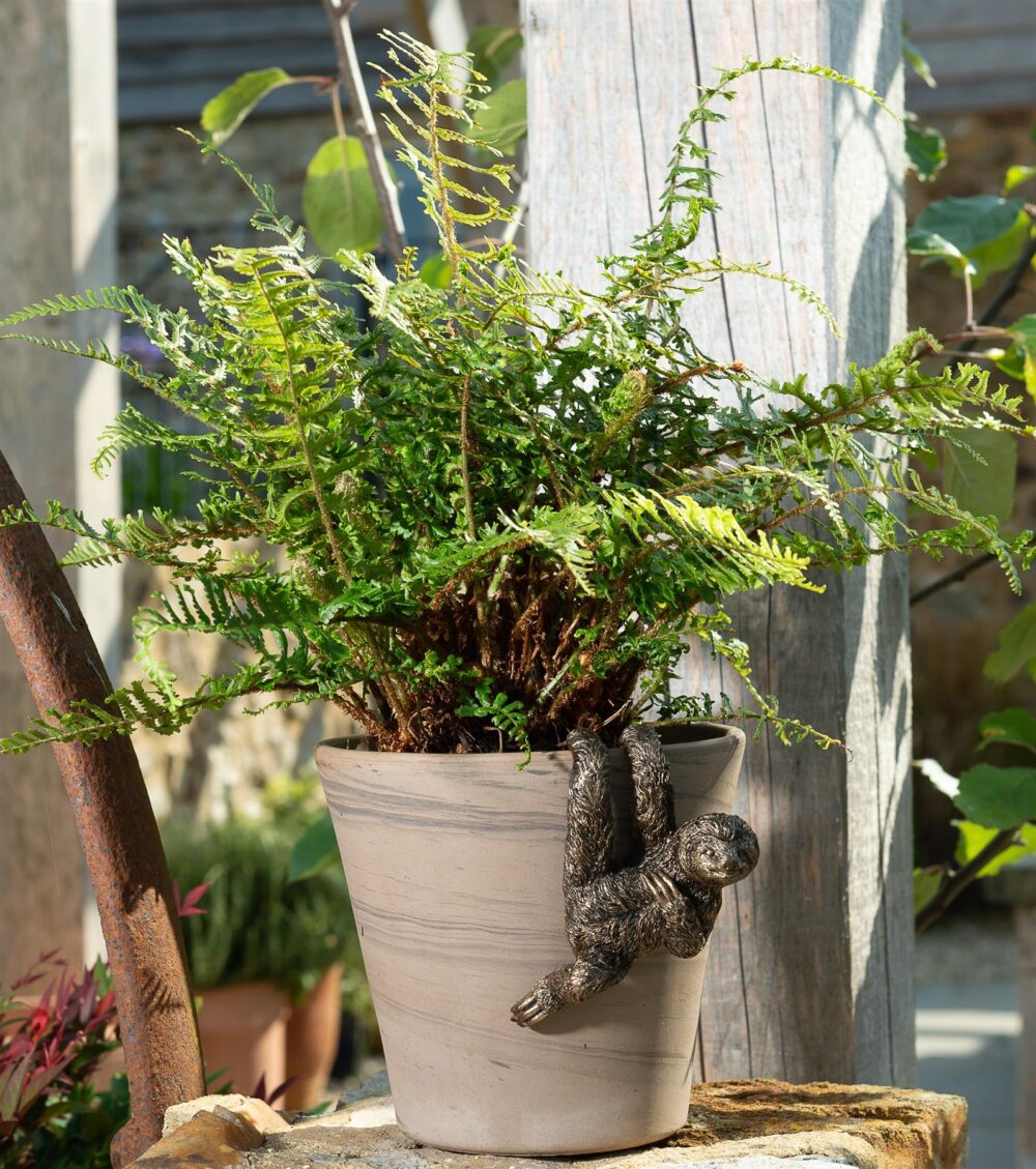 Three Toed Sloth Plant Pot Hanger - Image 4