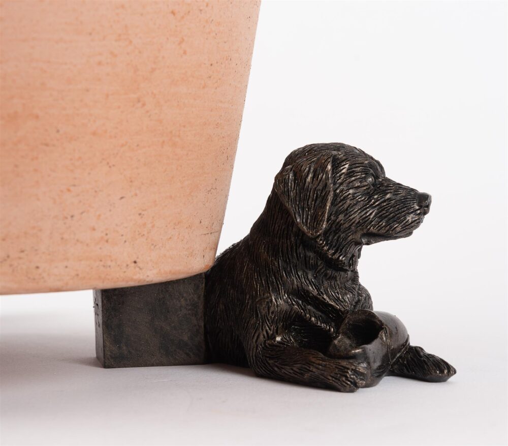 Resting Labrador Plant Pot Feet - Set of 3 - Image 10
