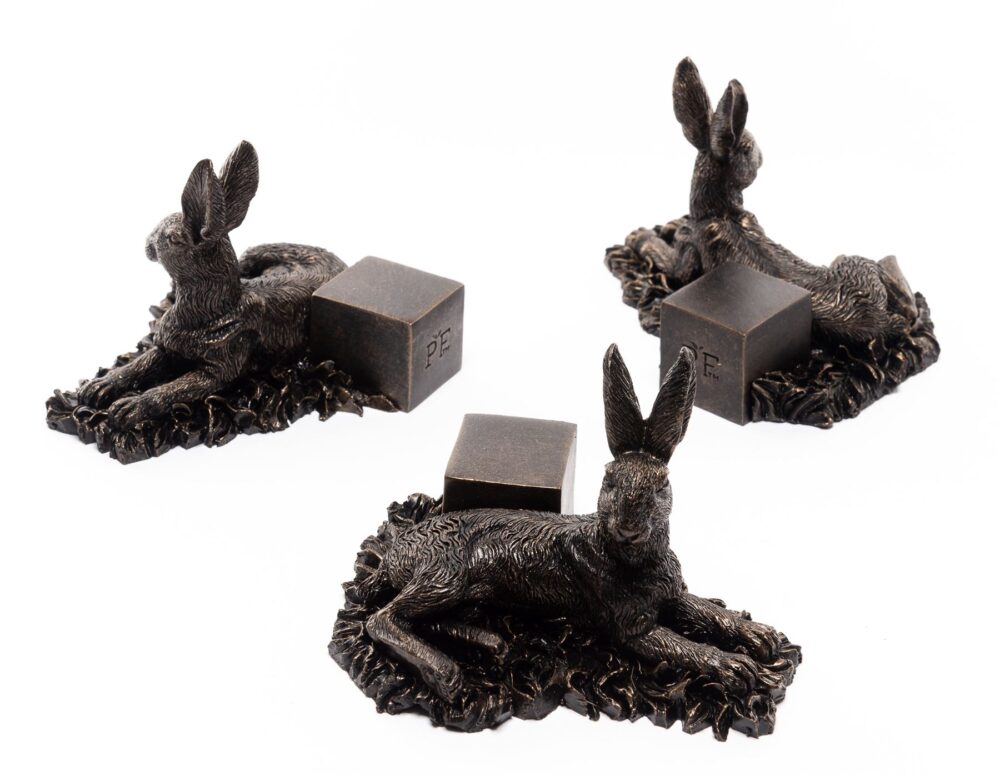 Resting Hare Plant Pot Feet - Set of 3 - Image 2