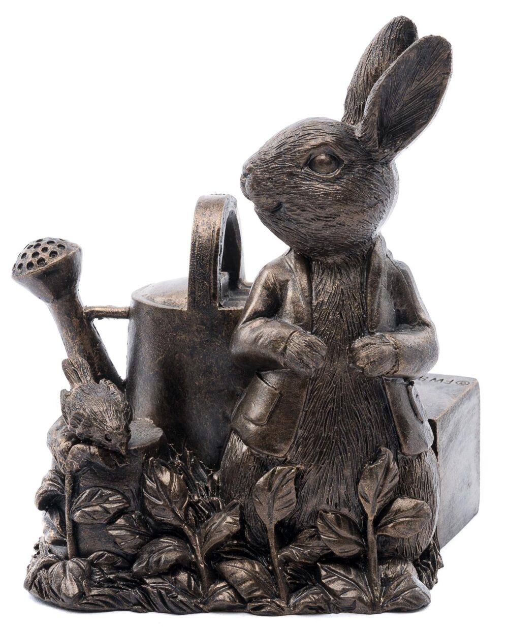 Beatrix Potter Peter Rabbit Plant Pot Feet ? Set Of 3 ? Peter Sleeping, Peter With Watering Can, Mrs. Rabbit With Flopsy, Mopsy & Cottontail - Image 2