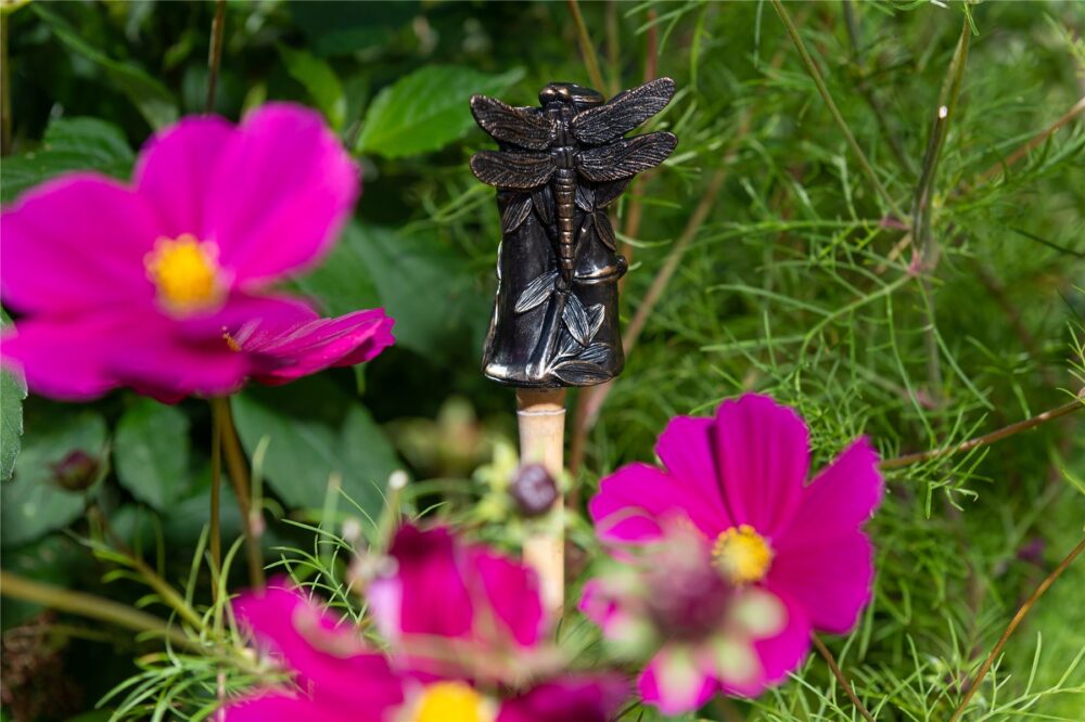 Dragonfly On Bamboo Cane or Stake Topper - Image 9