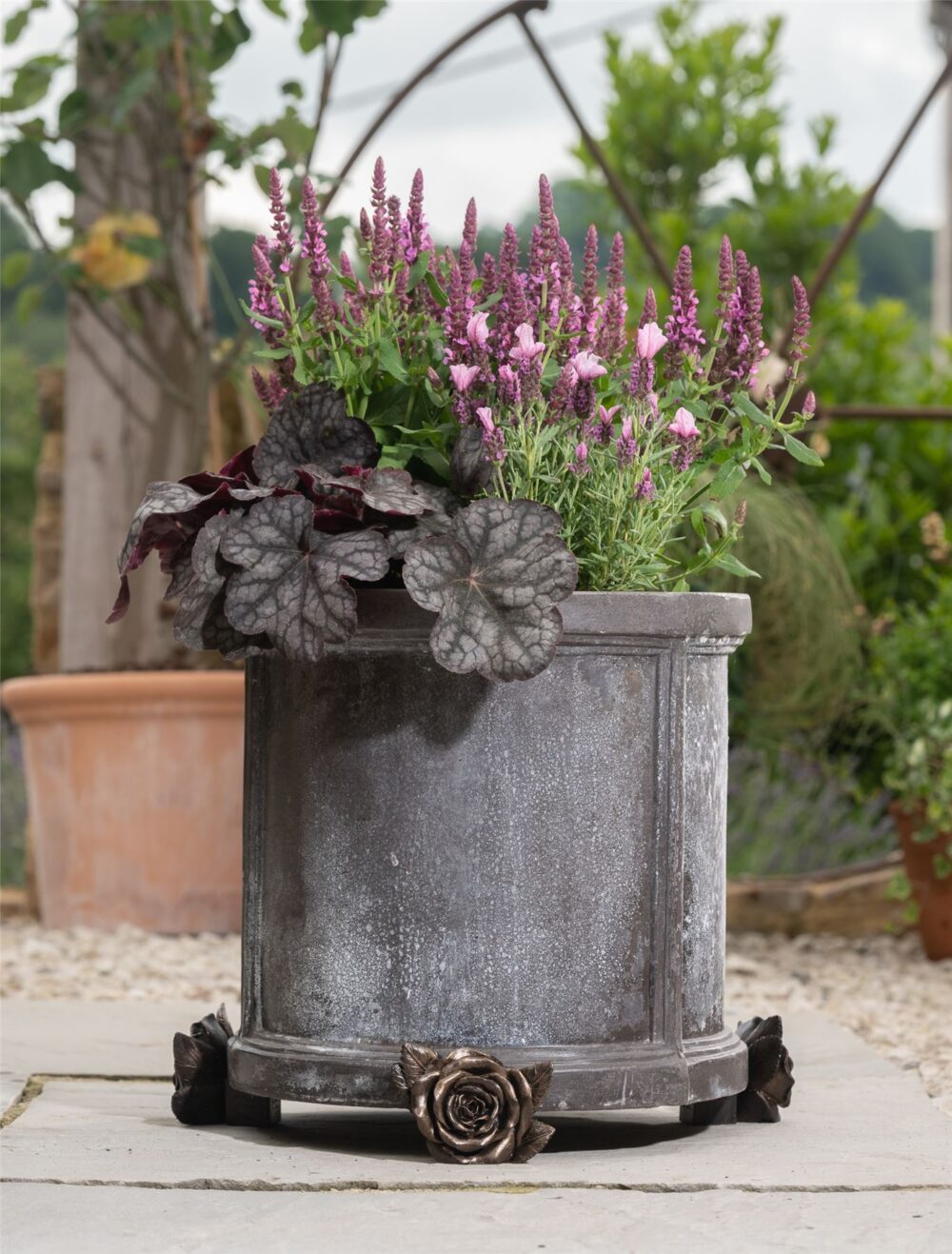 Rose Plant Pot Feet - Set of 3 - Image 5