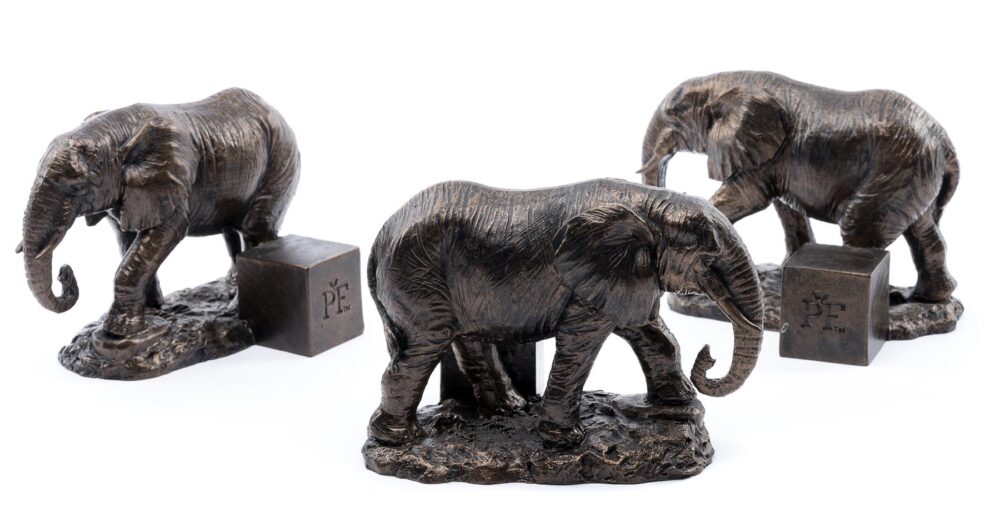 Elephant Plant Pot Feet - Set of 3 - Image 4