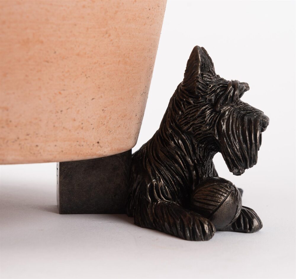 Scottish Terrier Plant Pot Feet - Set of 3 - Image 8