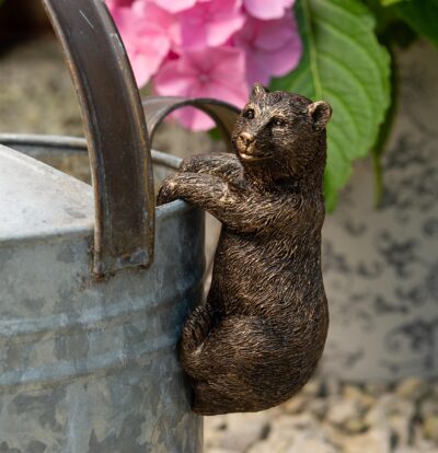 Brown Bear Plant Pot Hanger