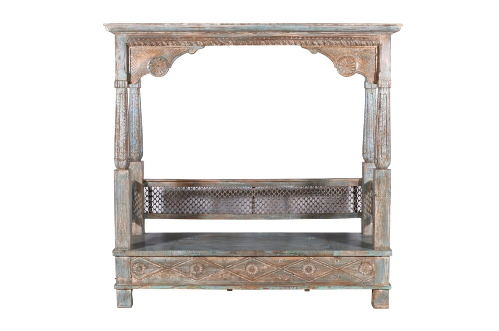 Teak Wood Indian Day Bed - Image 3