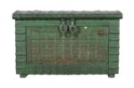 Antique Indian Teak Wood Pitara Console Chest