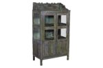 Antique Indian Teak Wood Almirah Kitchen Cabinet Cupboard