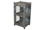 Antique Indian Teak Wood Almirah Kitchen Cabinet Cupboard