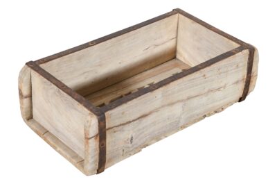 Vintage Indian Teak Wood Brick Molds