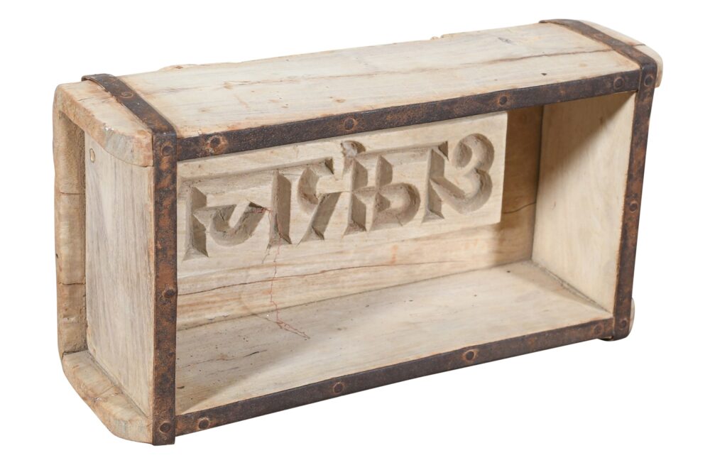 Vintage Indian Teak Wood Brick Molds - Image 2