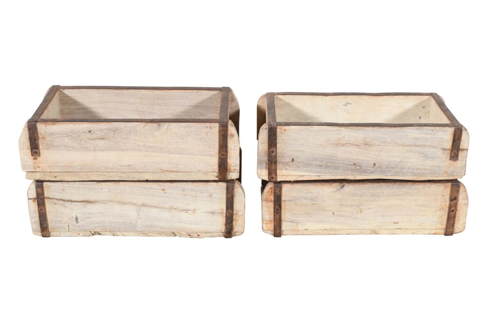 Vintage Indian Teak Wood Brick Molds - Image 6