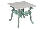 Cast Iron Heavyweight Dining TableWith Marble Top