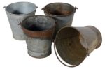 Vintage Iron Indian Farm Buckets