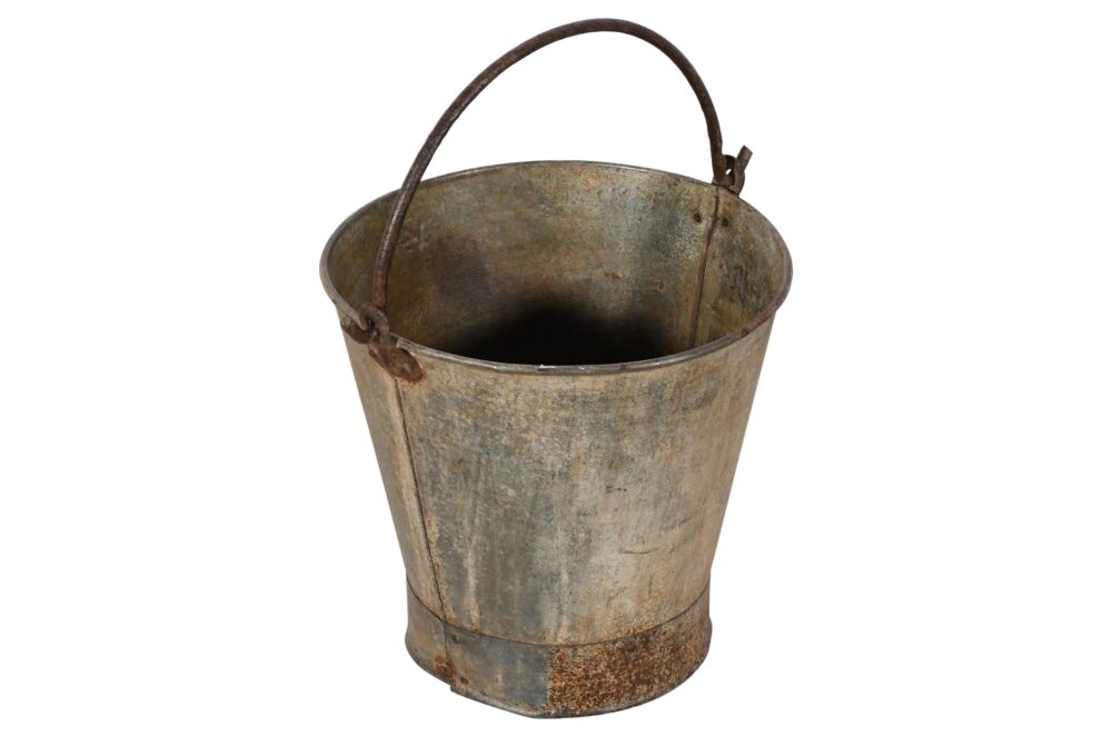 Vintage Iron Indian Farm Buckets - Image 3
