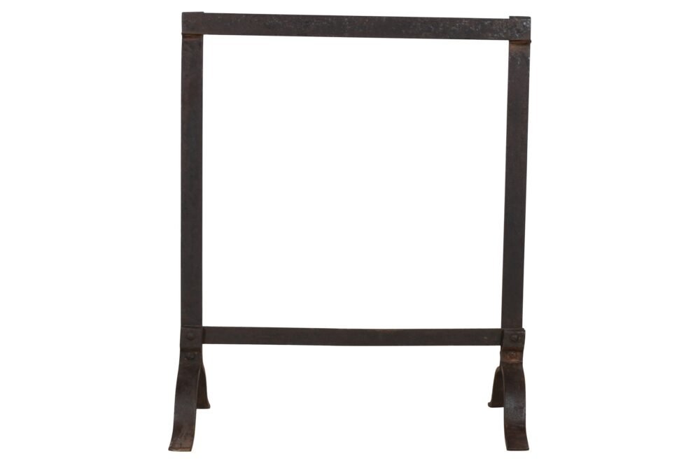 Antique Indian Blacksmith Made Iron Trestle Pairs - Image 8