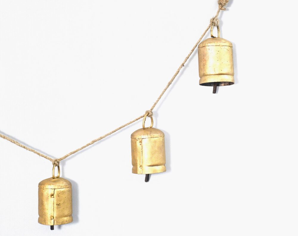 Christmas Artisan Fairtrade Metal Garland Decoration - Image 4