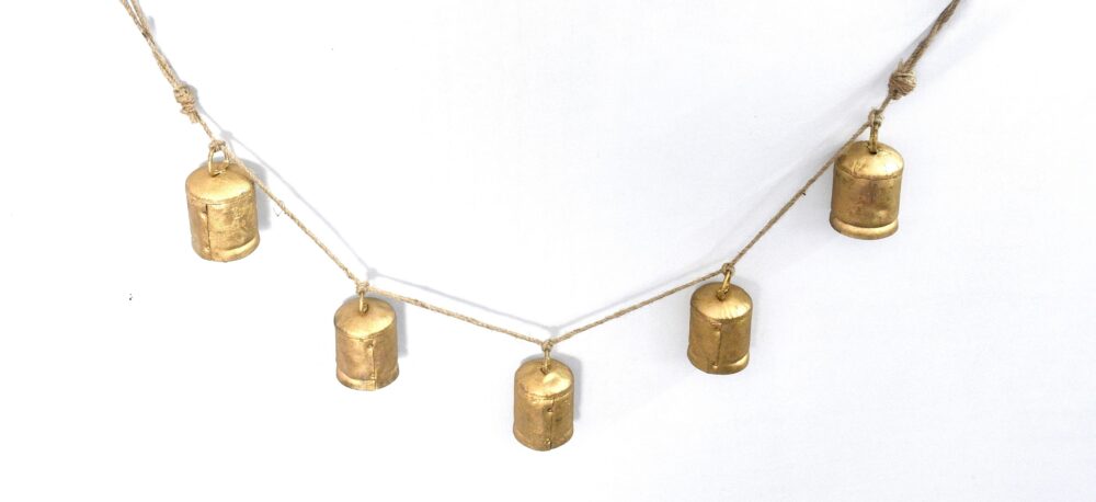 Christmas Artisan Fairtrade Metal Garland Decoration - Image 2