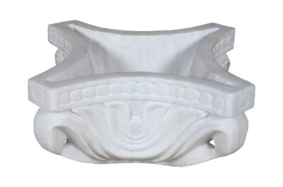 Beautiful Indian Marble Carved Bird Bath
