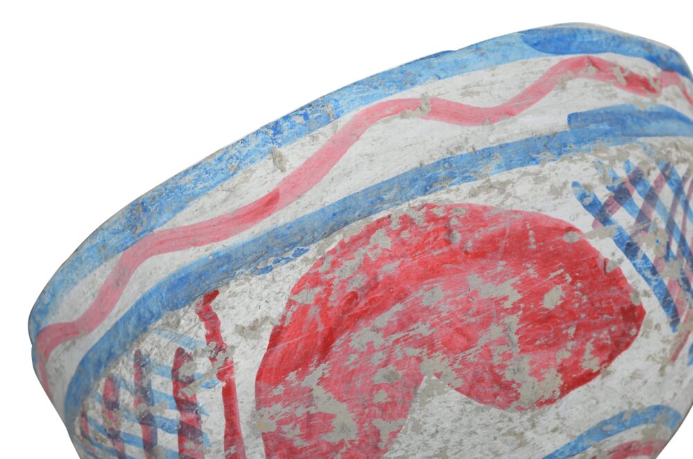 Set of 3 Indian Papier Mache Pot Porri Or Serving Bowls - Image 3