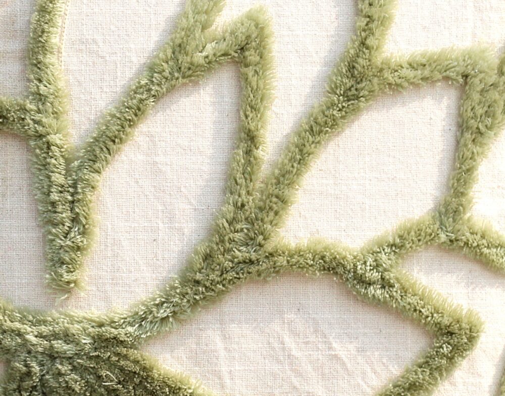 Embroidered Cushion Cover With Poly Fiber Filler - Image 2