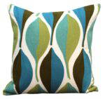 Embroidered Cushion Cover With Poly Fiber Filler
