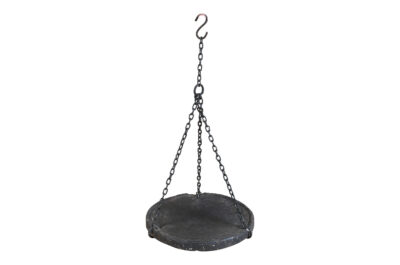 Vintage Indian Stone Serving Dishes On Iron Chain