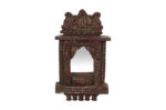 Vintage Indian Teak Wood Jharokha Mirror Made From Reclaimed Wood