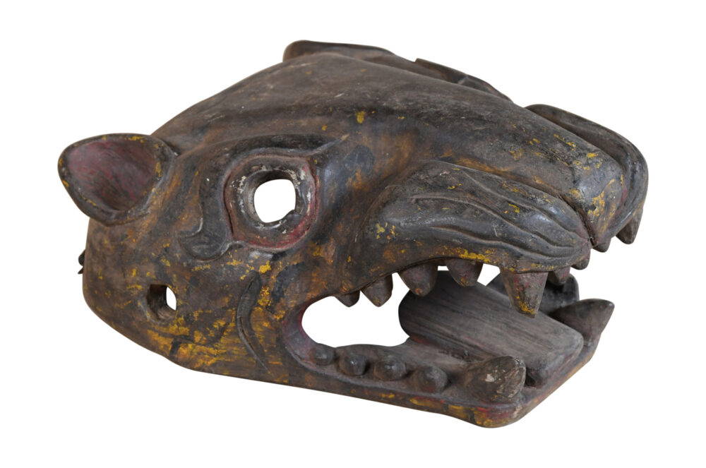 Antique Indian Tribal Festival Mask