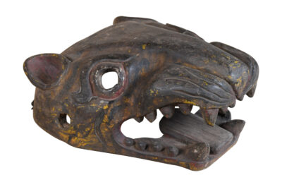 Antique Indian Tribal Festival Mask