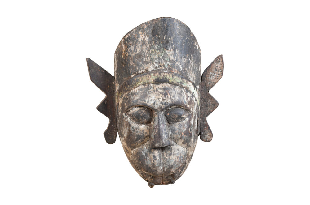 Antique Indian Tribal Festival Mask