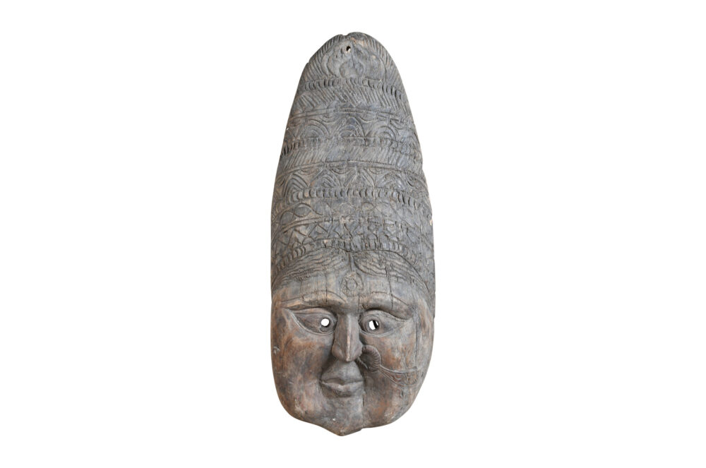 Antique Indian Tribal Festival Mask