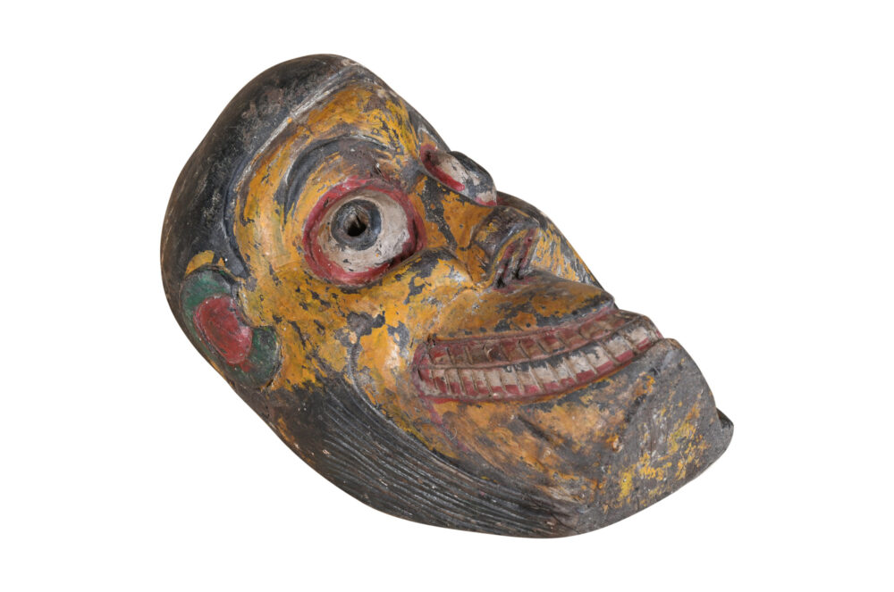 Antique Indian Tribal Festival Mask - Image 2