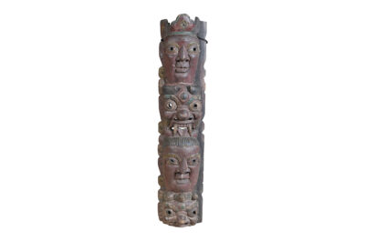 Antique Indian Tribal Festival Mask