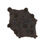 Antique Indian Hand-Carved Teak Wood Printing Block c.1930 | Spiritual Pattern